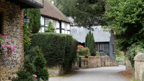 Not far from Dorking (we love the names of these English towns), Shere's reputation is of being a 'quintissential village'