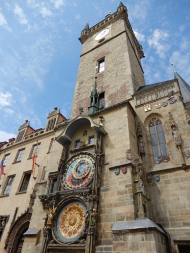 The famous astronomical clock dates back to 1410