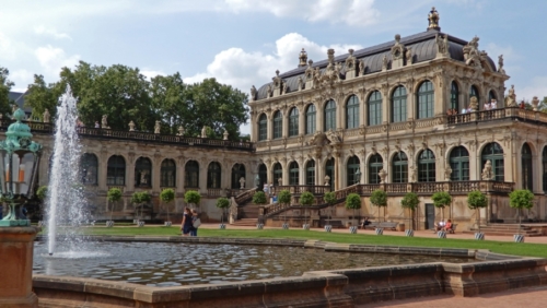 The city's Old Masters Gallery can be found in the magnificent Zwinger Palace 