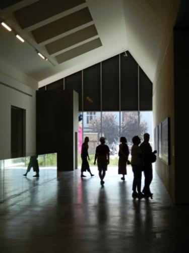 In an appropriately modern space