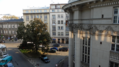 This is the view from our little apartment, not far from Main Square