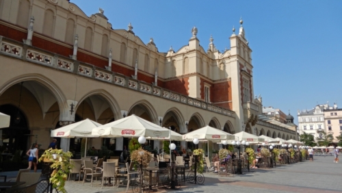 Cloth Hall (Sukiennice), in the center of Main Square, is one of Krakow’s best-known buildings