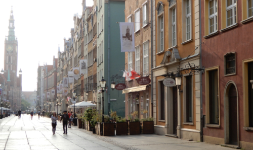 Unlike most medieval cities, Gdansk doesn't have a central market place