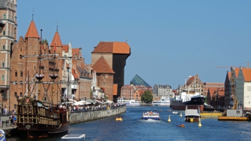 The port city's position on the Baltic put it at the crossroads of important commercial routes; money flowed in and Gdansk flourished