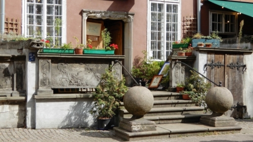 The idea was to impress neighbours and passersby with the quantity and quality of food the merchant could afford 