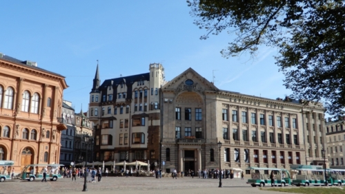 The Latvian capital, Riga, is an altogether different kettle of fish