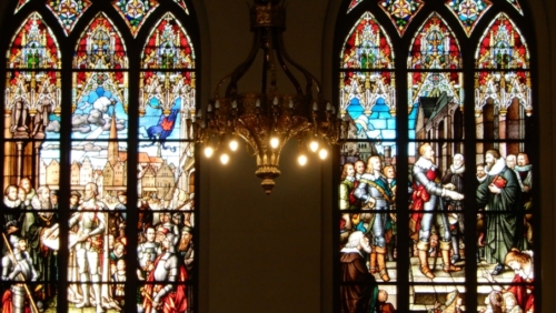 We were in the church for a concert performance, and the sound it produces is wonderful