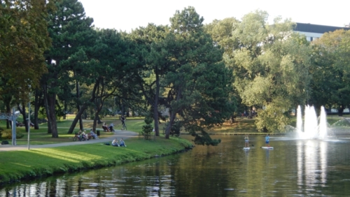 Another striking thing about Riga is the city's multiple green spaces