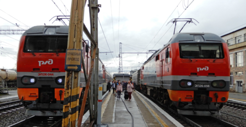 Fortunately we managed to find our way to the right place for the start of our Trans-Siberian journey