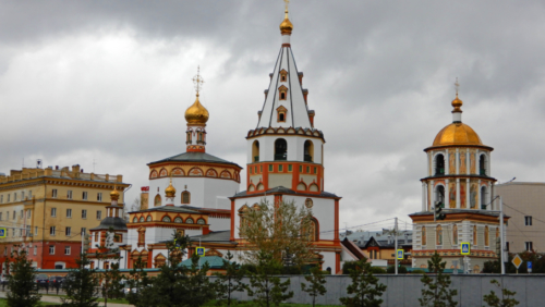 After Lake Baikal we headed to Irkutsk; you've heard of Russians being exiled to Siberia - this is where they were sent