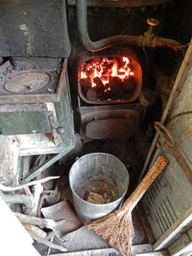 And plenty of hot water - the samovar at the end of the carriage was coal-heated