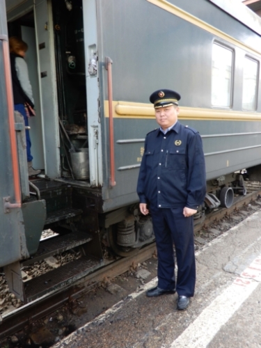 But if you're confused about anything, your friendly carriage guard is always available to help 