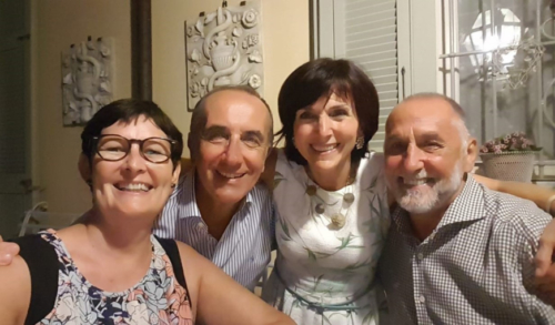 We had a wonderful time with Rita and Elio and feel very fortunate to have met such funny, generous and loving friends