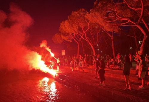 Then the real partying starts and continues long into the night. And we were so fortunate to be here to enjoy it. Forza Fezzano!