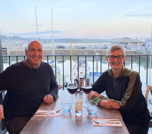 But we didn't eat with Rick every night ... what do you do in Padstow when you're pining for Italy?