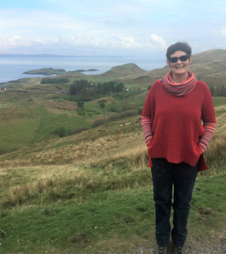 Sometimes wonderful things happen - my super-lightweight and beautiful new jumper, gifted from Annette in Ireland (the sheep were jealous)