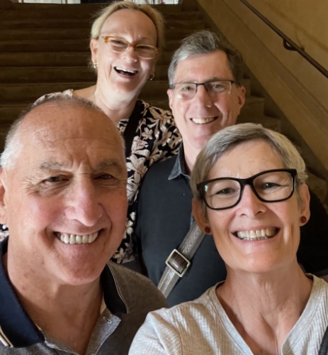 And to you to Kate and Greg! Thanks for visiting us ... it was a lot of fun exploring this great city again with you.