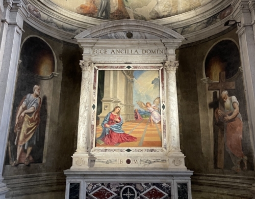 It also houses Titian's Renaissance masterpiece, 'Assumption of the Virgin' (1518).