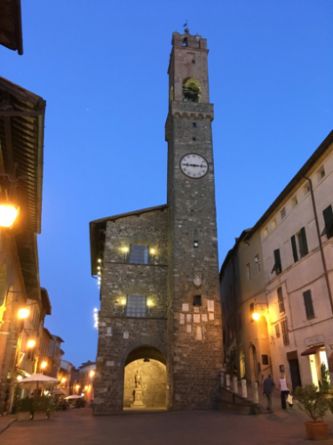 The 13th century Palazzo dei Priori - today Montalcino's Town Hall