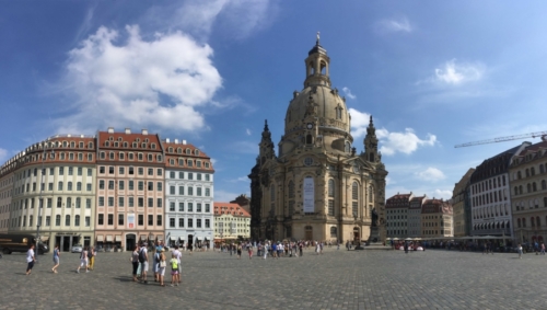 The Frauenkirche, the Church of our Lady, is an important symbol of renewal for the people of Dresden