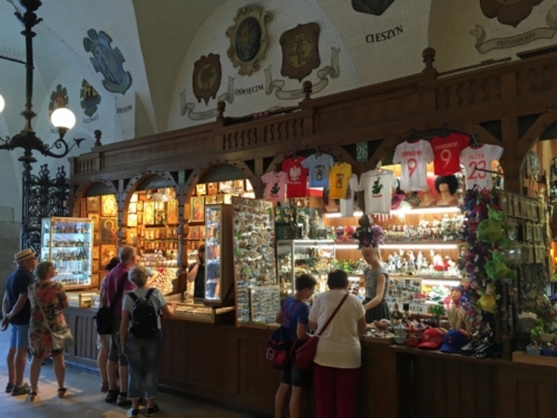 Opened in the 13th century, Cloth Hall was an important market place; today it's an important souvenir-selling centre :)