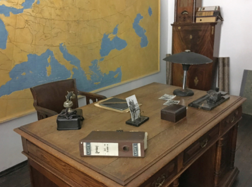 Oskar Schindler's office as it was during the war
