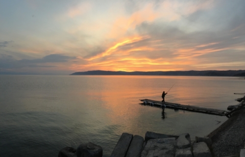 And then, just over a week after we left Moscow, we were leaving Russia itself  