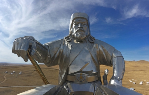 Genghis Khan (1162-1227) is revered as the founder of the Mongol empire, the largest land empire in history