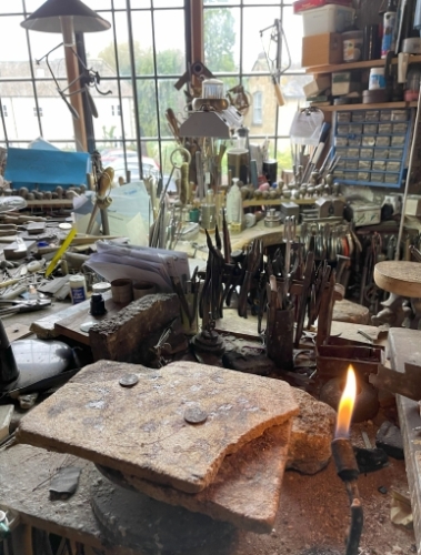 The silversmiths here are more than willing to down tools and tell you about the history and their work. 