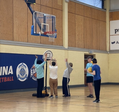 Goal! Last season Alex was the team's Most Improved Player.