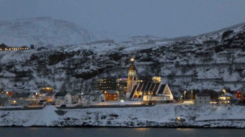 Hammerfest is a long way inside Arctic Circle