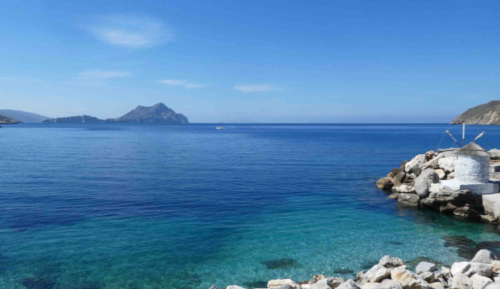 Near the second port, Aegiali