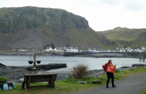 Heading off on the daily mail run