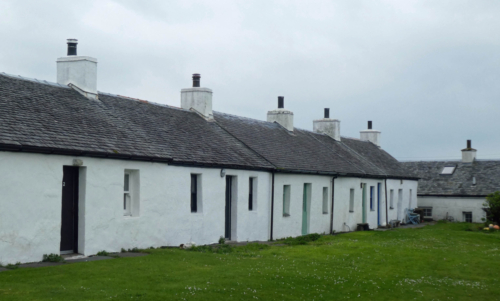 Miners' cottages, built in the 1700s