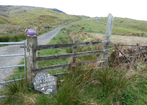 The way to the Tea Garden is pretty well sign-posted, and yet we somehow managed to miss this gate
