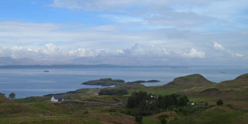 Kerrera is the island just opposite Oban; it's home to 45 people 
