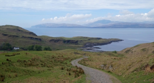 The main destination on Kerrera is the Tea Garden at the south end of the island; we opted to walk the long way round
