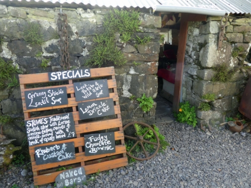 It's a beautiful place run by a lovely couple, Martin and Aideen; many of these offerings are made from Martin's grandmother's recipes