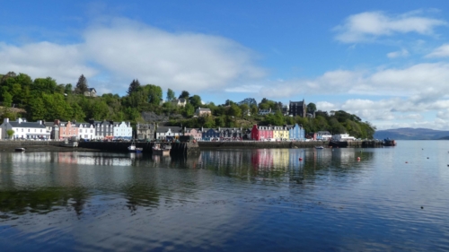 The pretty village of Tobermory, capital of Mull