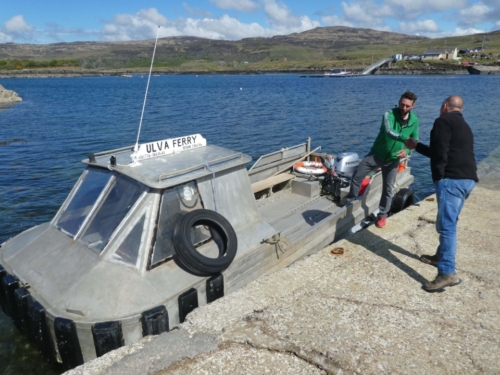 Who pays the ferryman? :)