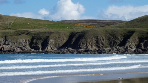 Often as not, we'd no sooner get on the road of a morning than we'd be stopping again for a walk on a beach or just to admire a beautiful view