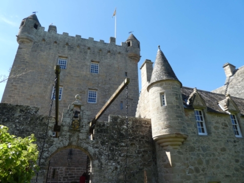 Still, it's fun to imagine knights on horseback thundering into the castle shouting 'draw the bridge'; there's none of that today though - the castle is home to the Dowager Countess Cawdor