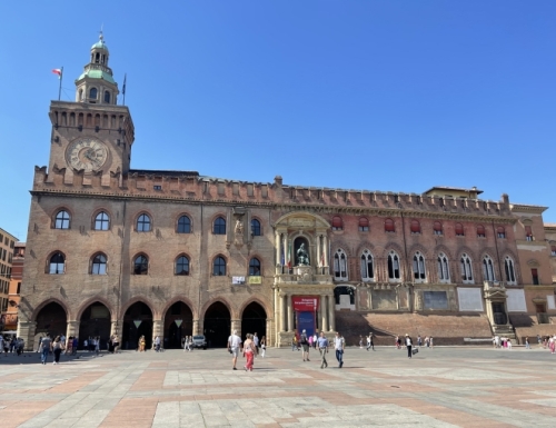First stop on the itinerary is Piazza Maggiore. It's the heart of the city - geographically and culturally.