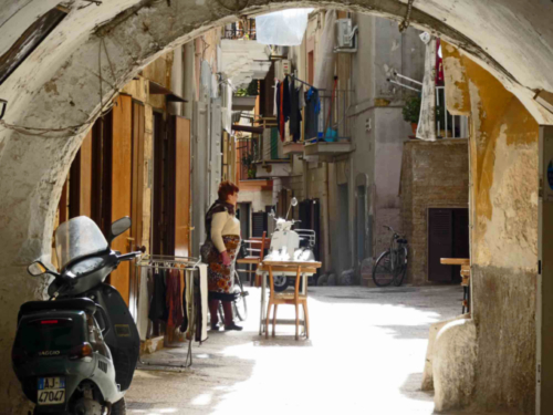 And grandmas selling pasta