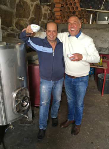 Adèrito was our wonderful wine-making host in northern Portugal