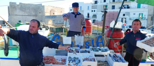 Of course, many memories are associated with food - the daily catch, straight off the boats, in Monopoli Puglia