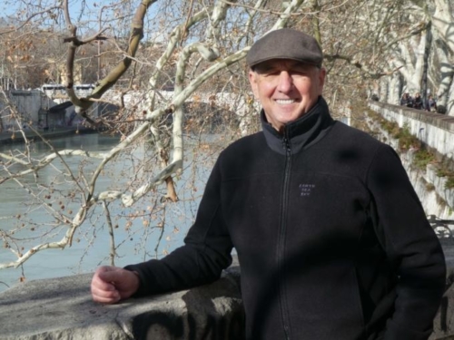 Living - and looking - like a local (Greg was regularly asked where in Italy his family was from) :)