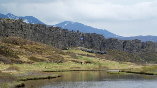 Thingvellir National Park and the site of Iceland's parliament from the 10th to 18th centuries