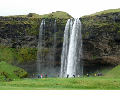 Skogafoss waterfall marked the end of our trip 