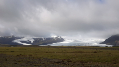 It was dramatic and seemed somehow entirely appropriate